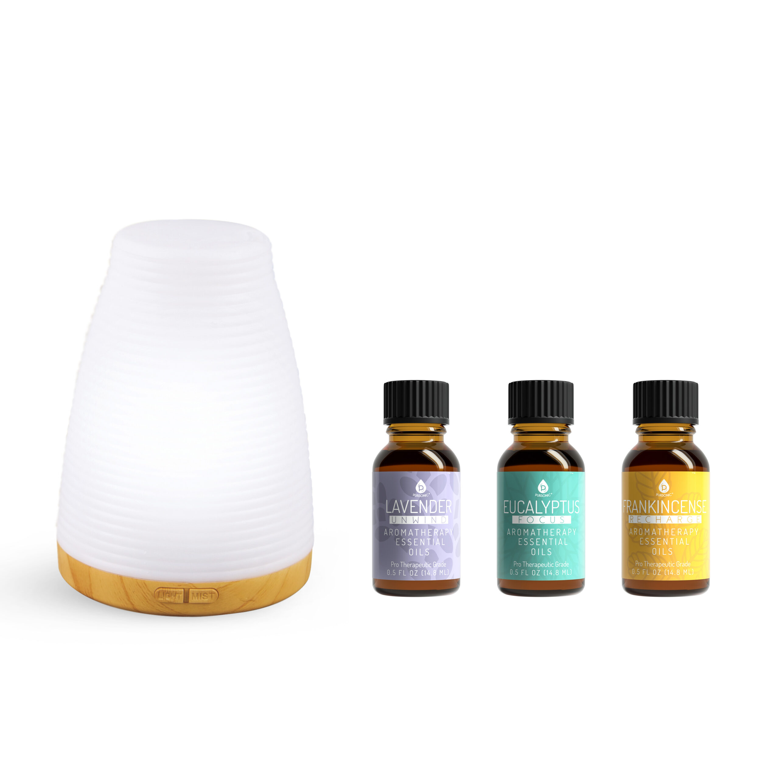 USB Aromatherapy Diffuser & Oils $20