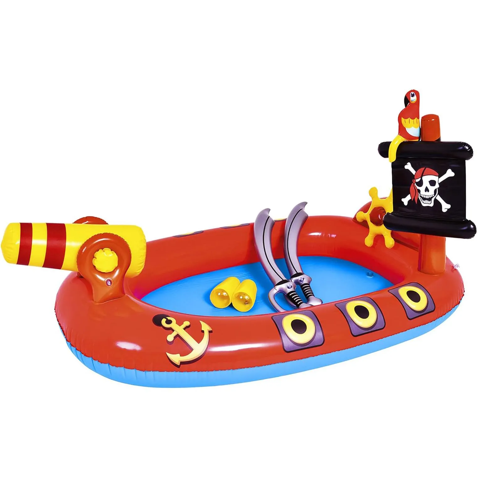 Pirate Ship Inflatable Kids' Pool $15