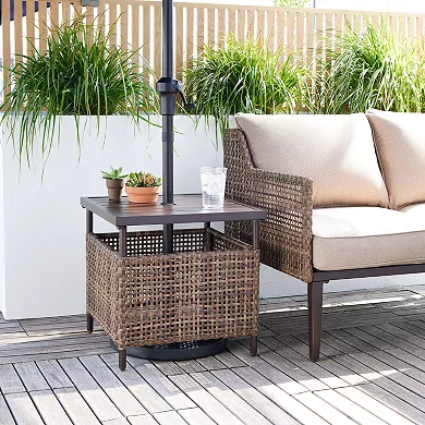 50% Off Outdoor Umbrella Table