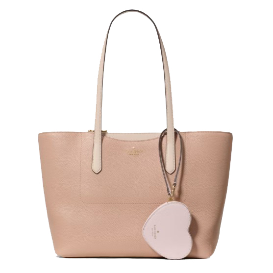 Kate Spade Leather Tote & Pouch Set $114
