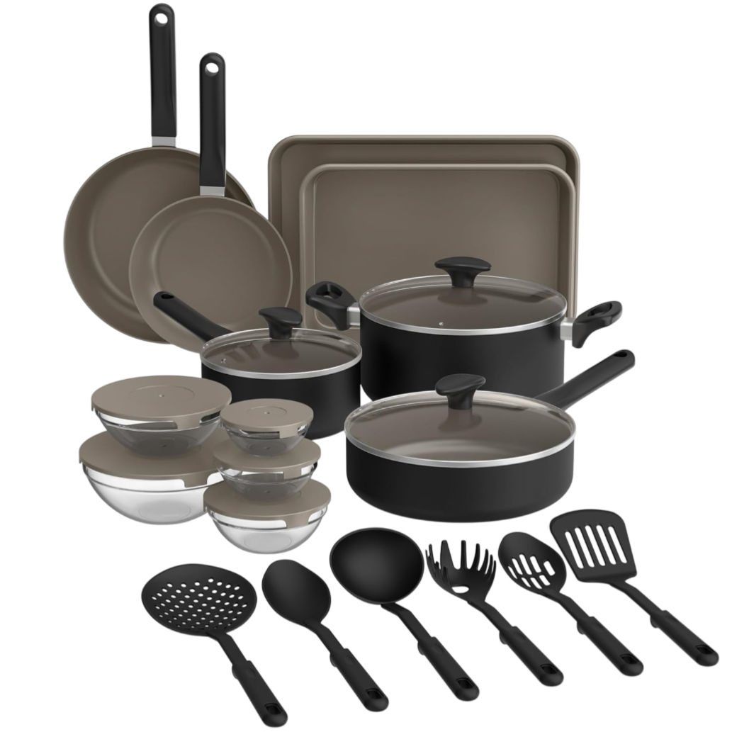 Bella 21pc Cookware Set $37