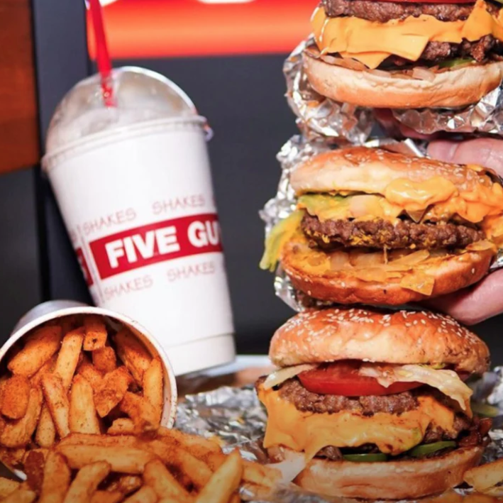 $50 Five Guys Gift Card $43