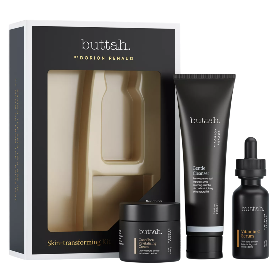 3pc Buttah Skin Transforming Kit $55