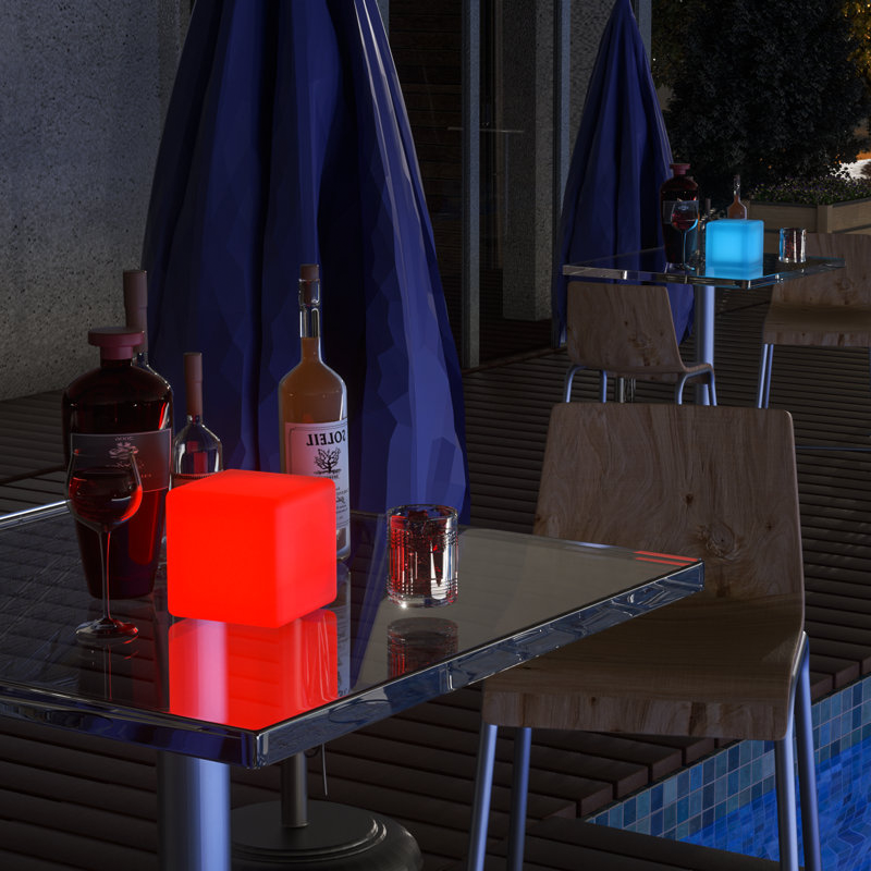 Color-Changing Outdoor Cube Light $17