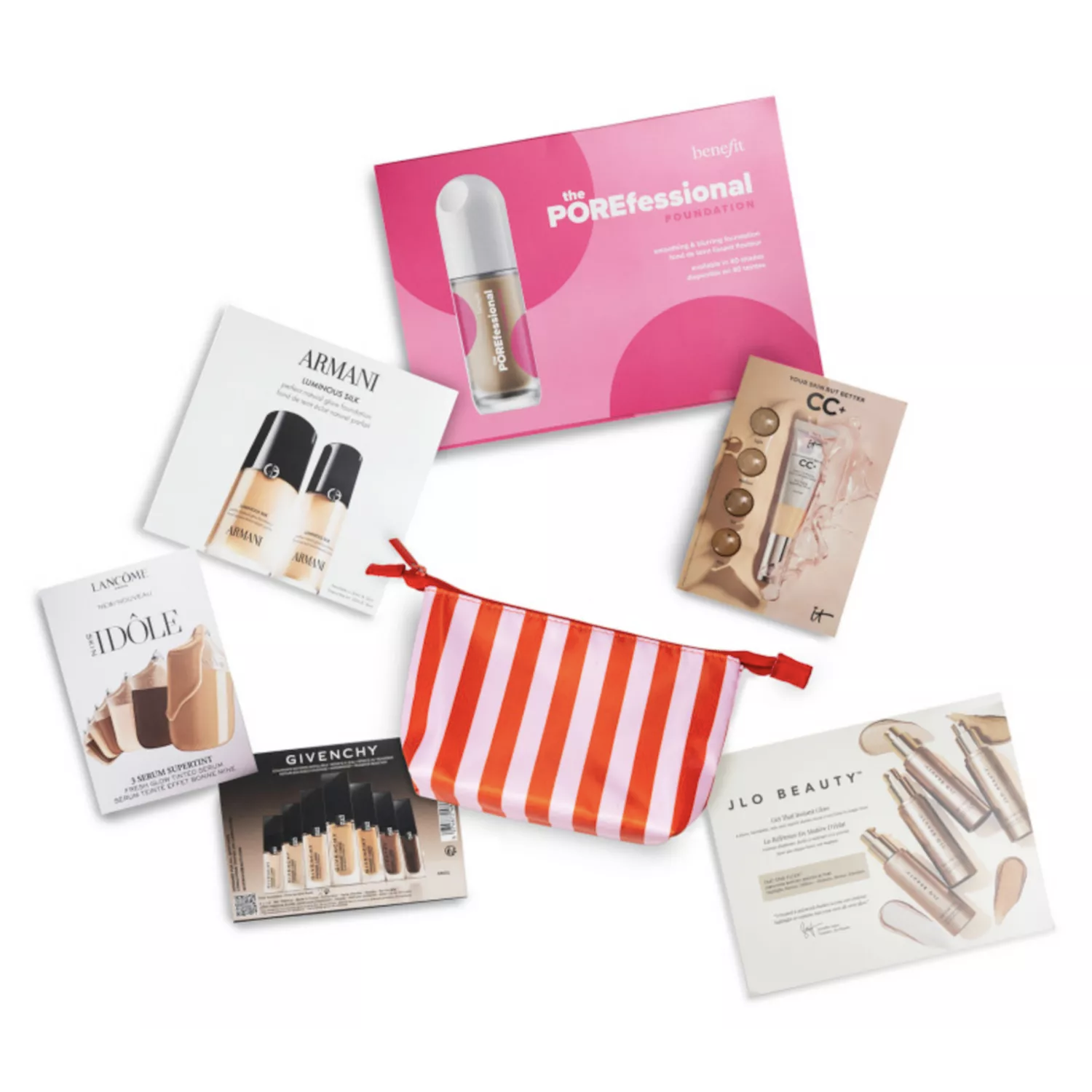 7pc Foundation Sampler Free with $45 Buy
