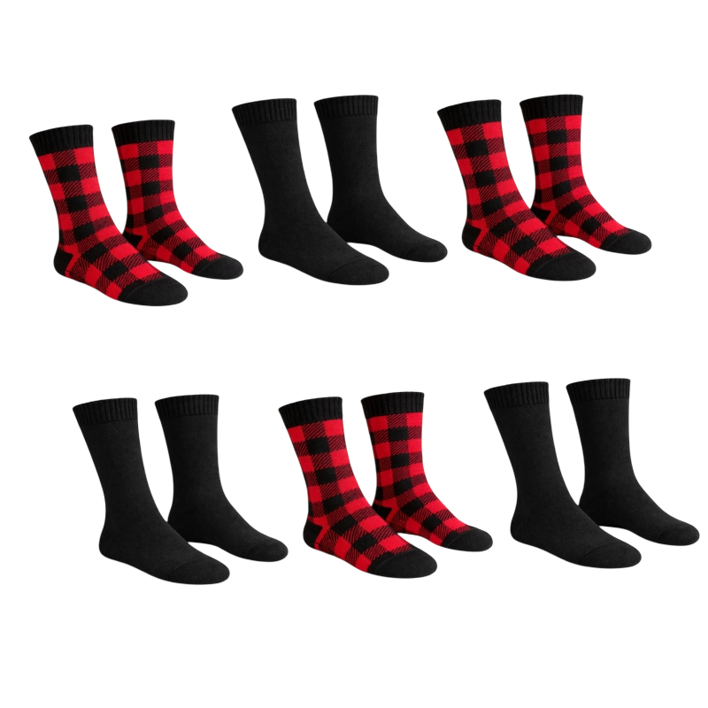 6-Pairs Thermal Socks $8
