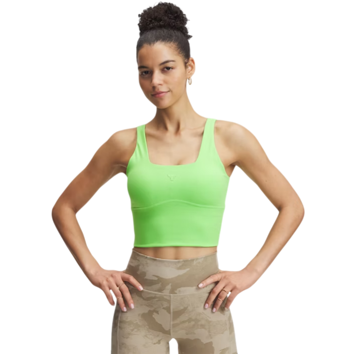 UA Project Rock Fitted Bra Tank $18