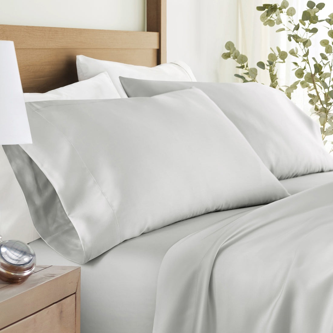 2pk Cooling Bamboo Pillow Cases $25