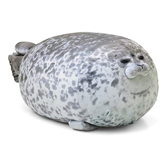 Large Seal Blob Plushie $26