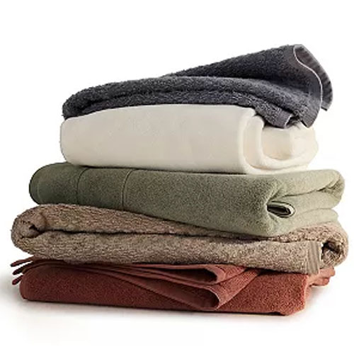 Organic Turkish Cotton Bath Towels $11
