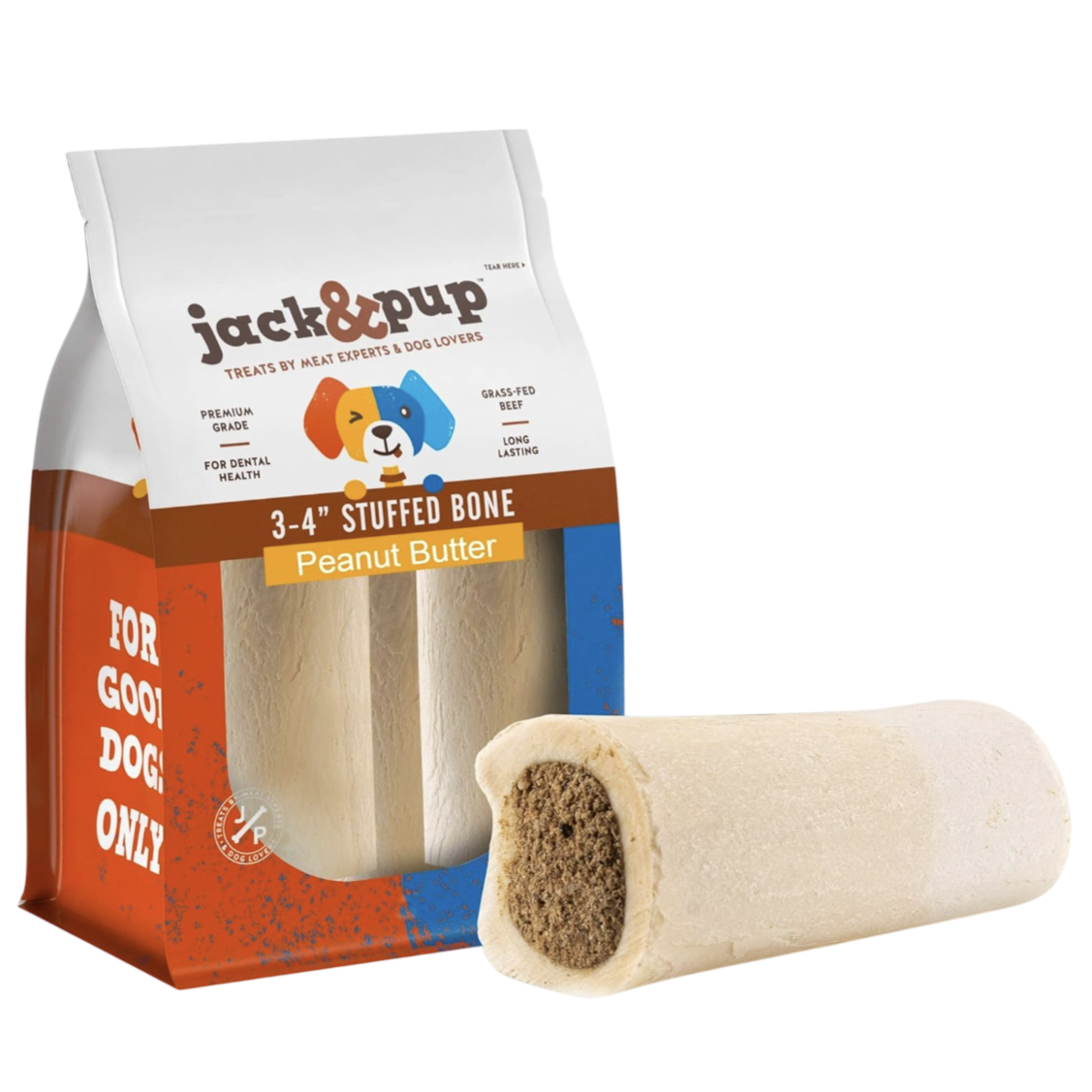 4pk Stuffed Dog Bones $12