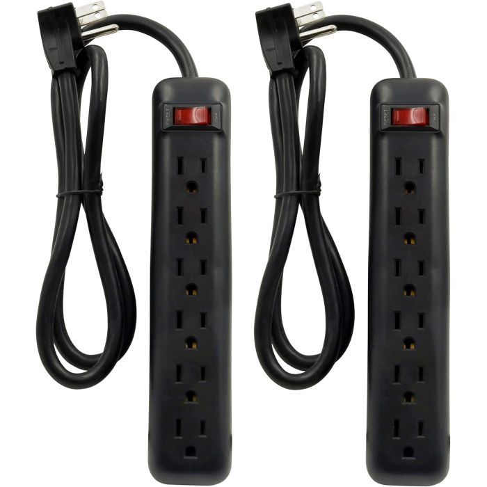 2pk Power Strips $8