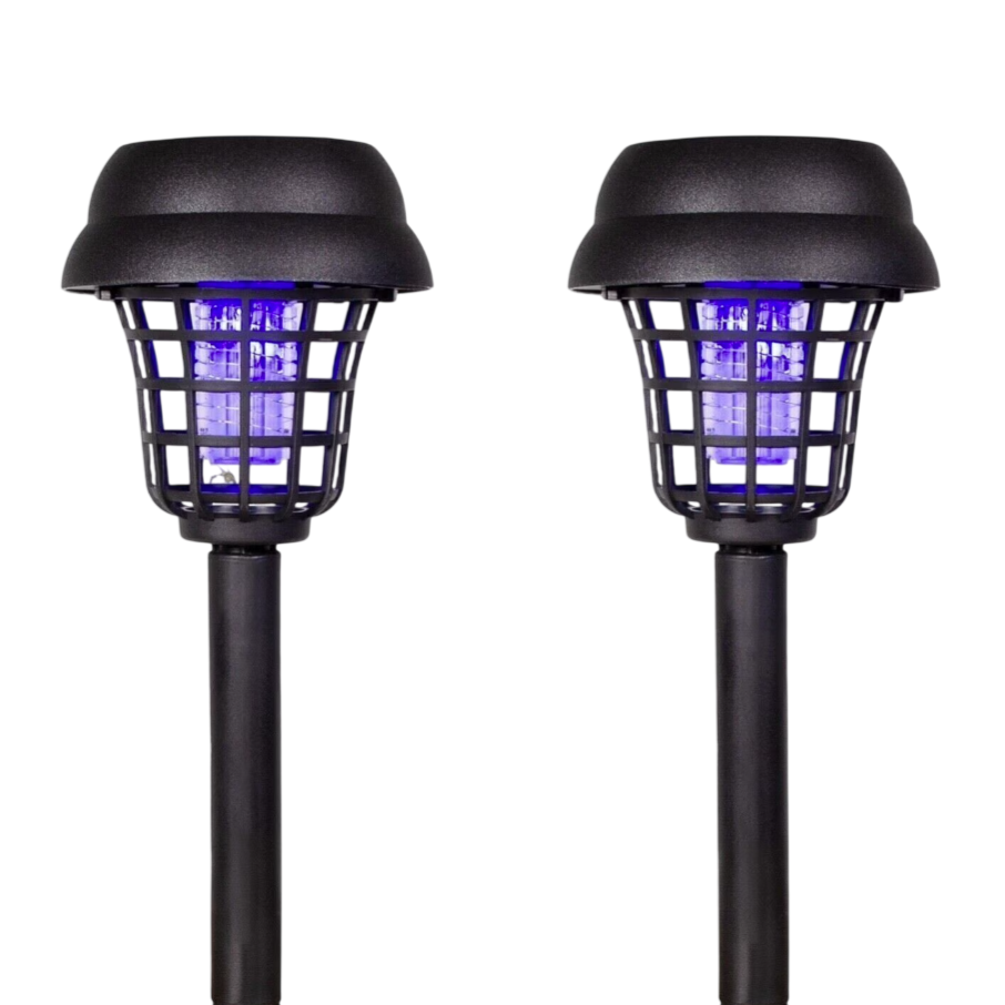 2pk Solar Insect Zapper Stakes $10