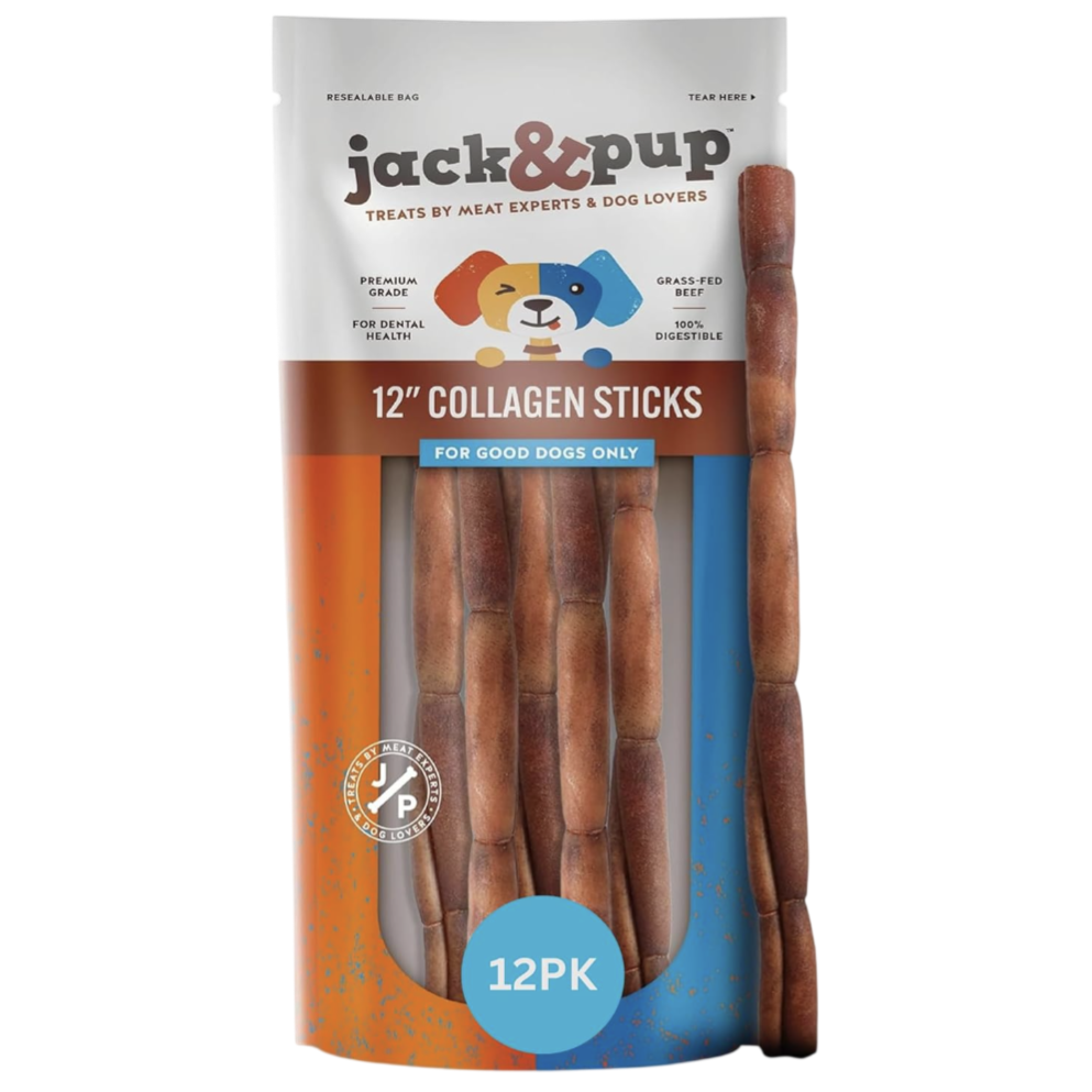 Jack & Pup Collagen Sticks $17