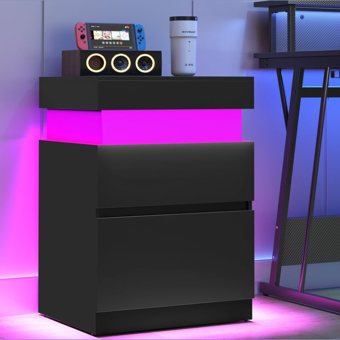 Nightstand with Power Outlets $75
