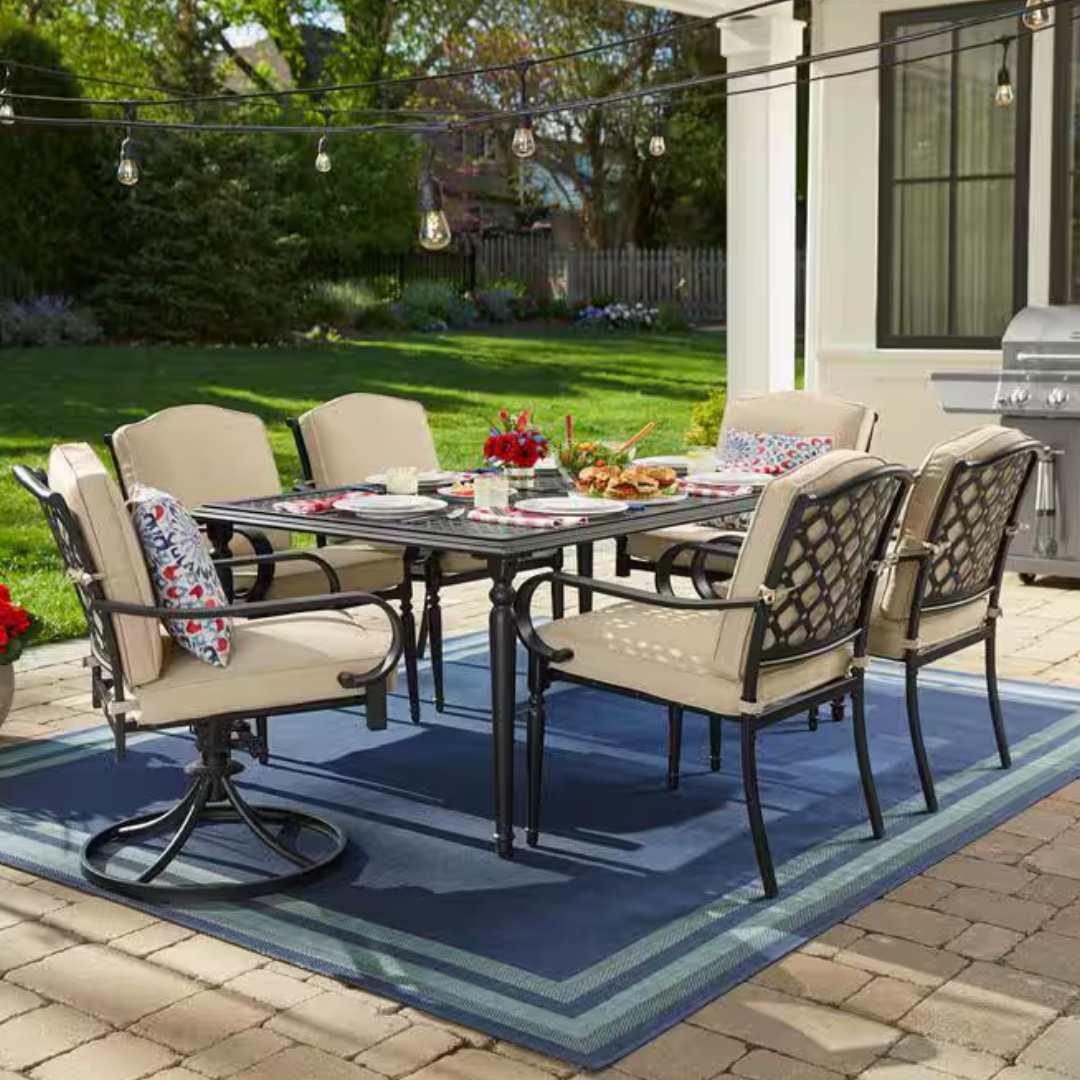 7pc Hampton Bay Dining Set $398