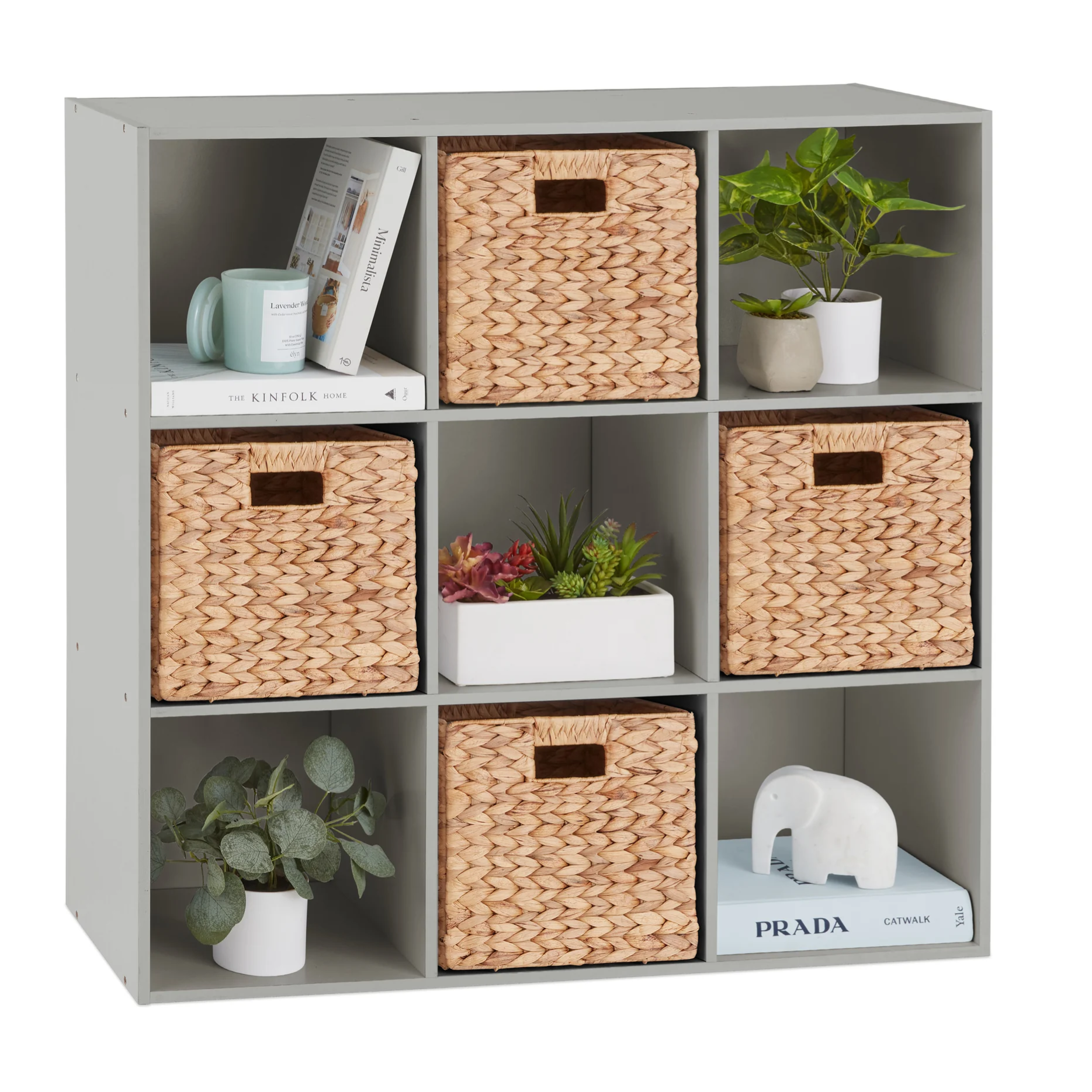 9-Cube Bookshelf $53