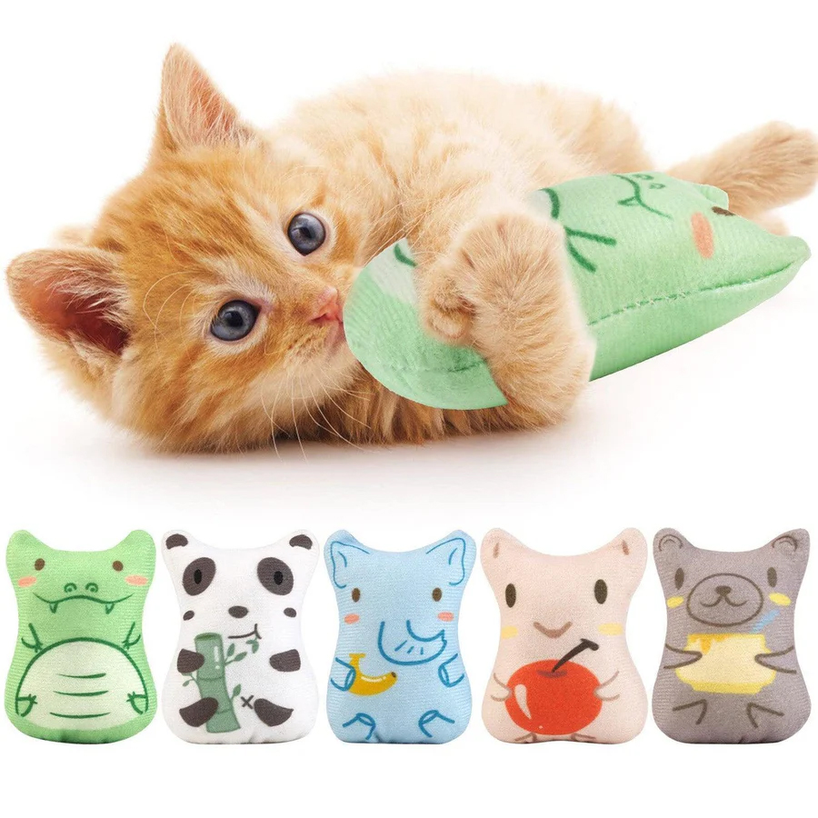 5pc Durable Catnip Toy Set $6