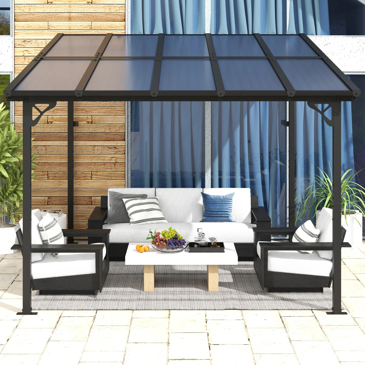 14' All-Weather Aluminum Canopy $387