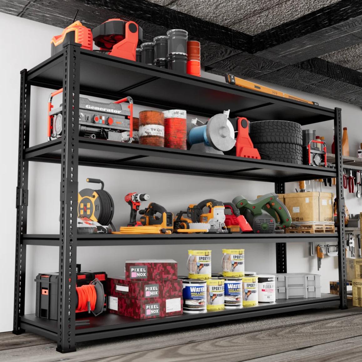 XL Garage Shelving Unit $152