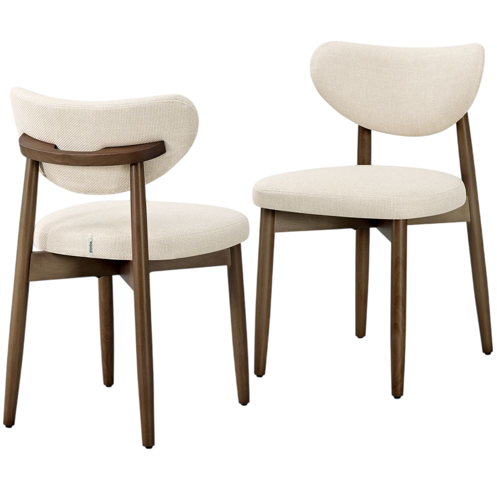 2pc Wooden Dining Chairs $110