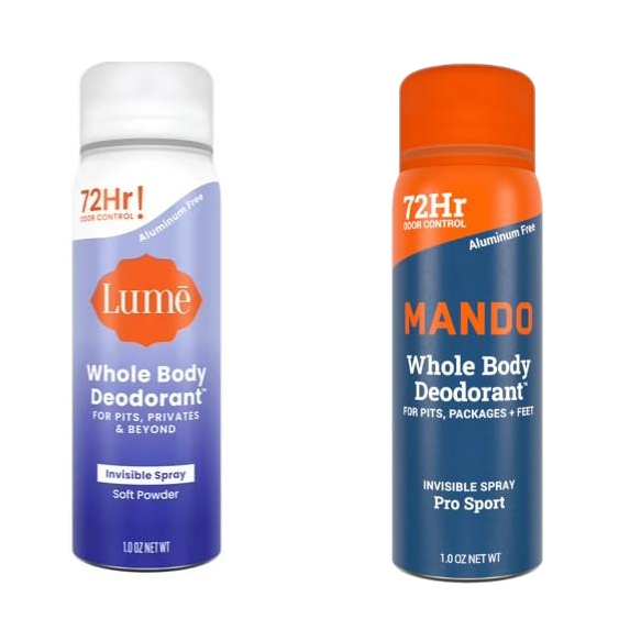 6pk Women’s Deodorant Spray $15