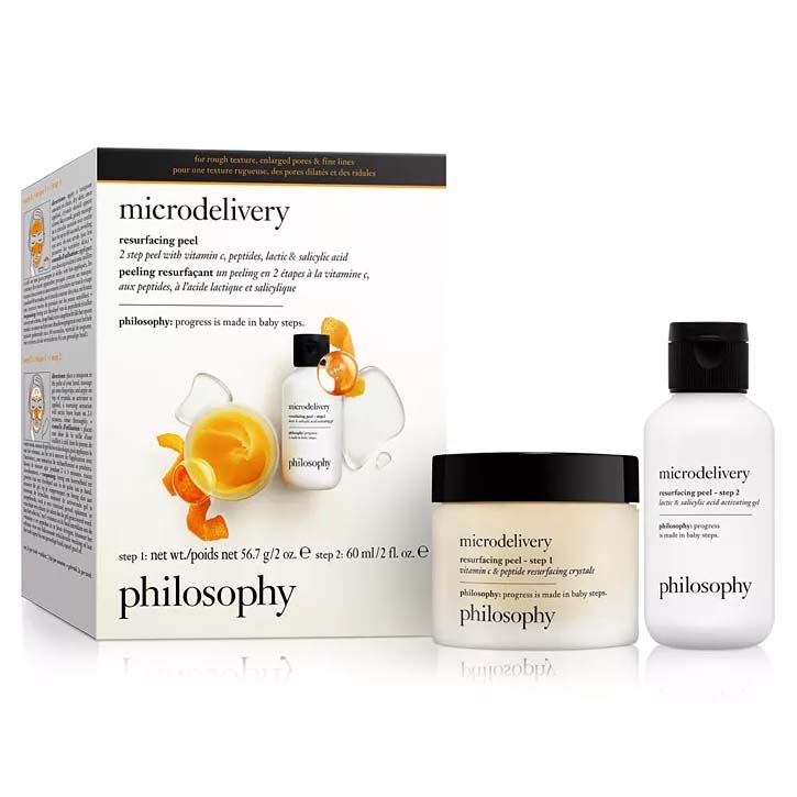 2pc Philosophy Resurfacing Peel Set $48