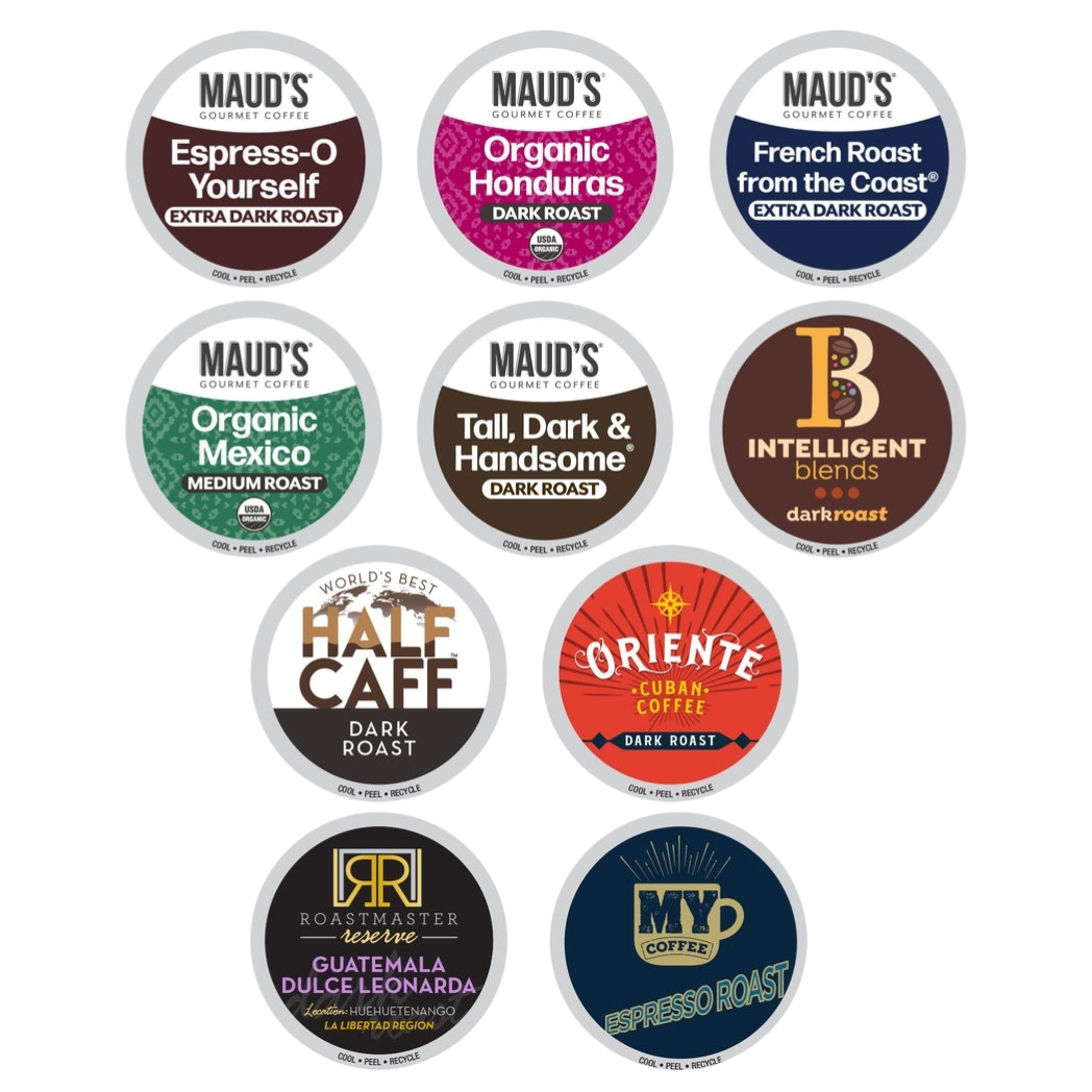 50ct Bold-Roast Coffee Pods $20